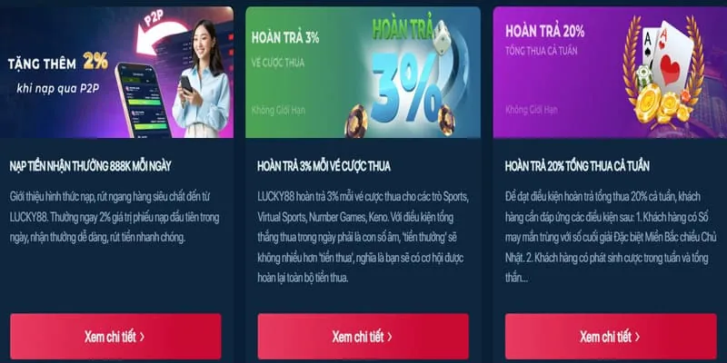 Tiền Thưởng Nạp Lại Sòng Bạc